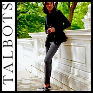 Talbots Pull-On Black Jeggings